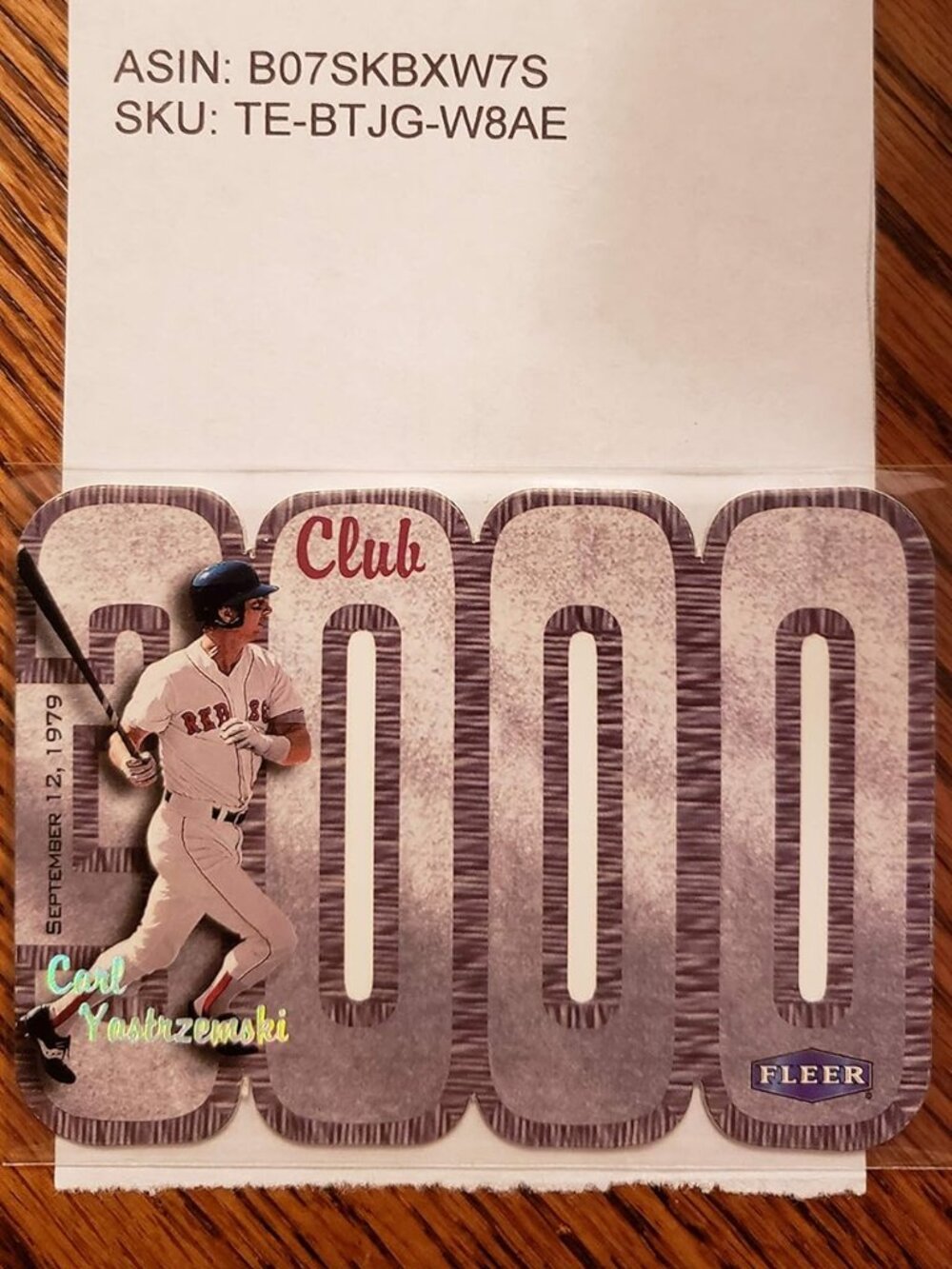 2000 Fleer Skybox International® CARL YASTRZEMSKI, Boston Red Sox™ Fleer Club